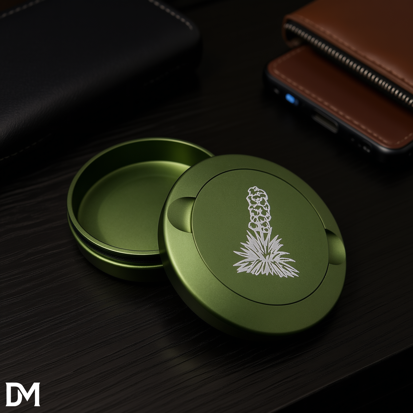 Custom engraved aluminum Zyn case